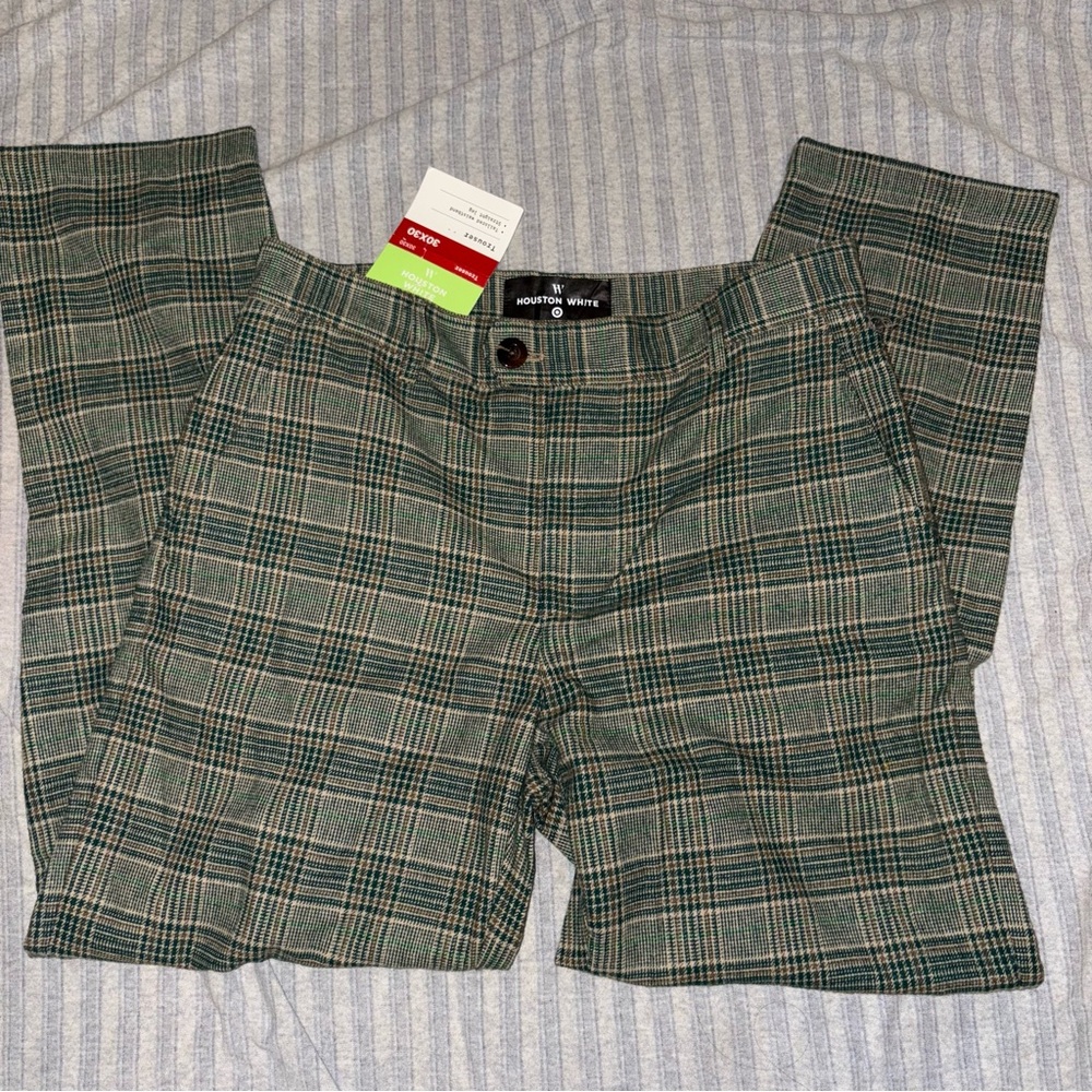 Houston White x Target Green Plaid Trousers